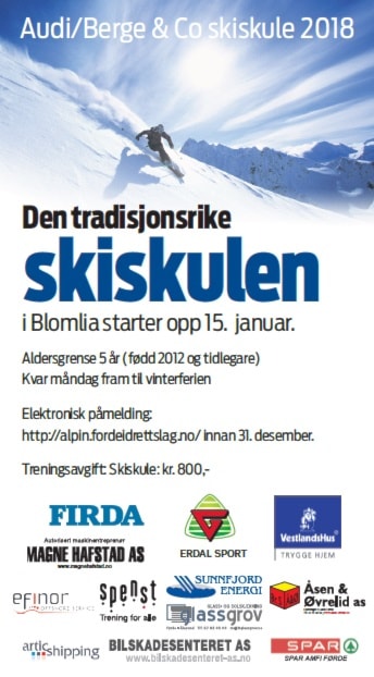 Påmelding skiskulen 2018
